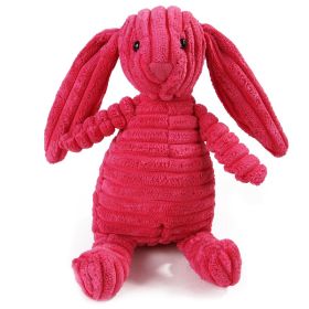 Vocal Animal Plush for Pet Dog Molar Teeth Cleaning Training (Option: Rabbit)